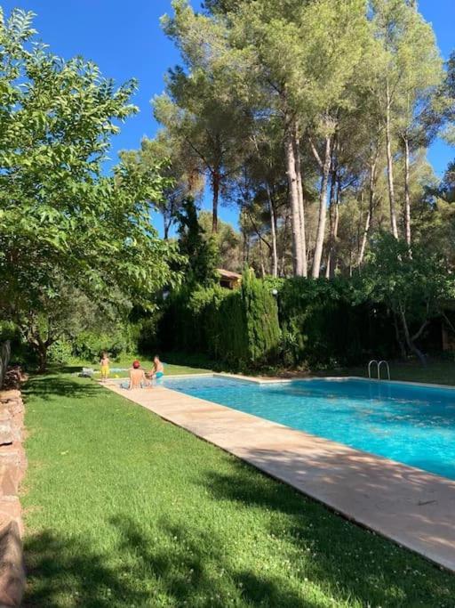 Acogedor Chalet Familiar En La Sierra Calderona Náquera المظهر الخارجي الصورة